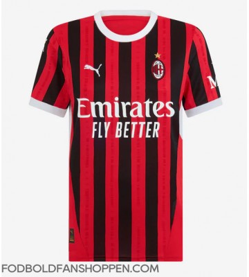AC Milan Hjemmebanetrøje Dame 2024-25 Kortærmet